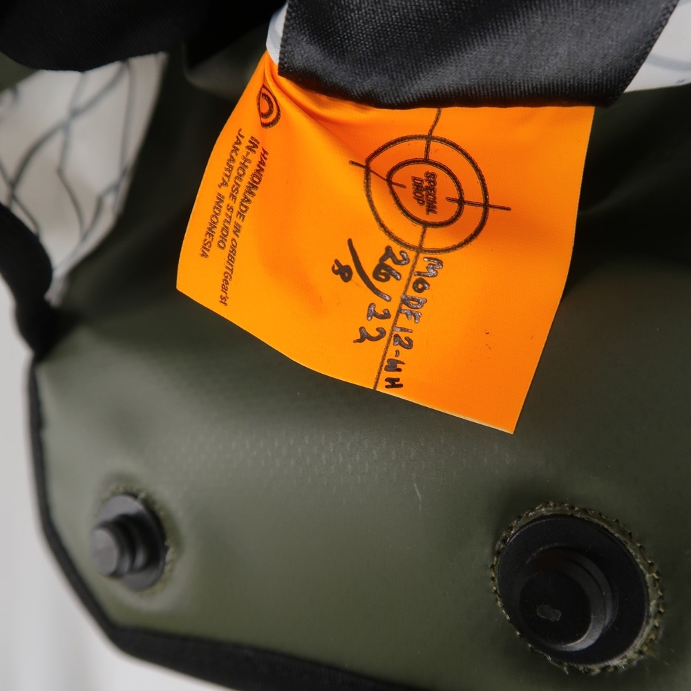 Orbitgear MODF12 Mag WH Pouch White Grid X Pac Waterproof Techwear Modular - Picture 11 of 11